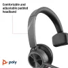 HP Poly Voyager 4310 Microsoft Teams gecertificeerde USB-A-headset + BT700-dongle