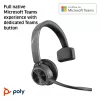 HP Poly Voyager 4310 Microsoft Teams gecertificeerde USB-A-headset + BT700-dongle