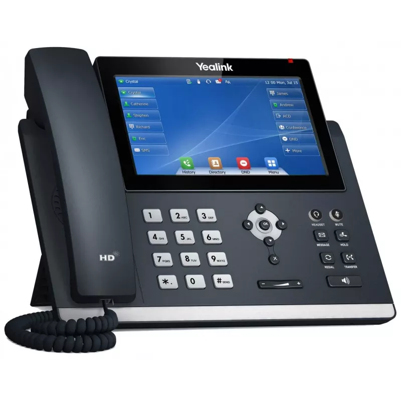Yealink SIP-T48U IP-telefoon grijs LED Wi-Fi