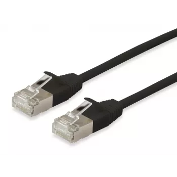Equip Cat.6A F/FTP slim patchkabel RJ-45 3 m zwart