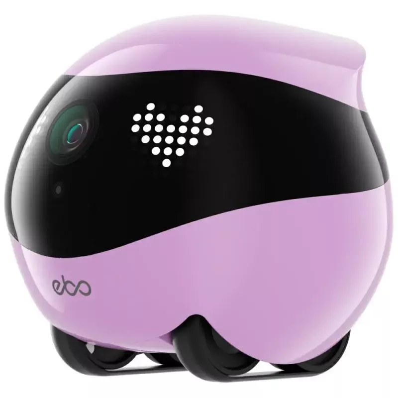 Bewakingsrobot Enabot EBO AIR 2 – mobiele thuisbeveiligingscamera, roze