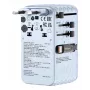 Verbatim Charge 'n' Travel 70W 2C uitschuifbare universele reisadapter blauw