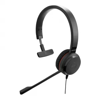 Jabra EVOLVE 30 II UC Mono, bedraad, 150 - 7000 Hz, kantoor/callcenter, 142 g, headset, zwart