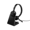 Jabra Evolve 65 TE - Link390a MS Stereo (incl. standaard), bedraad & draadloos, 20 - 20000 Hz, kantoor/callcenter, 106,3 g, headset, zwart