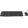 Logitech MK295 Silent Wireless Combo toetsenbord muis inclusief Office USB QWERTZ Duits grafiet