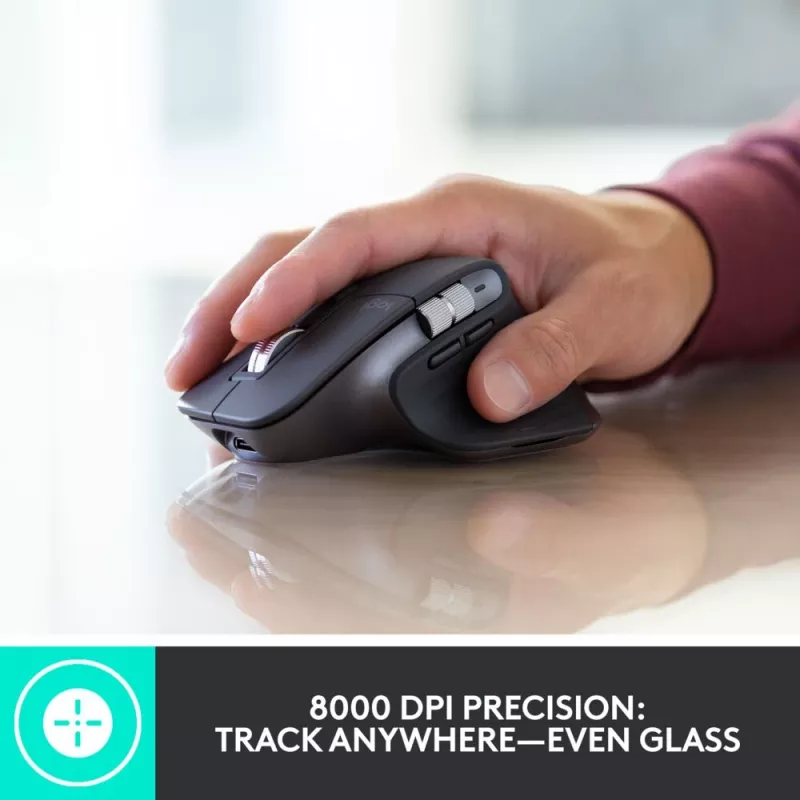 LOGITECH MX Keys Combo For Business Gen 2 - Graphite - Qwertz - Duits