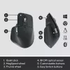 LOGITECH MX Keys Combo For Business Gen 2 - Graphite - Qwertz - Duits