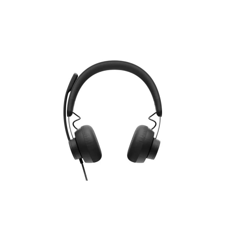 LOGITECH Zone Wired - USB-C / USB-A - headset - MSFT Teams Zone - zwart