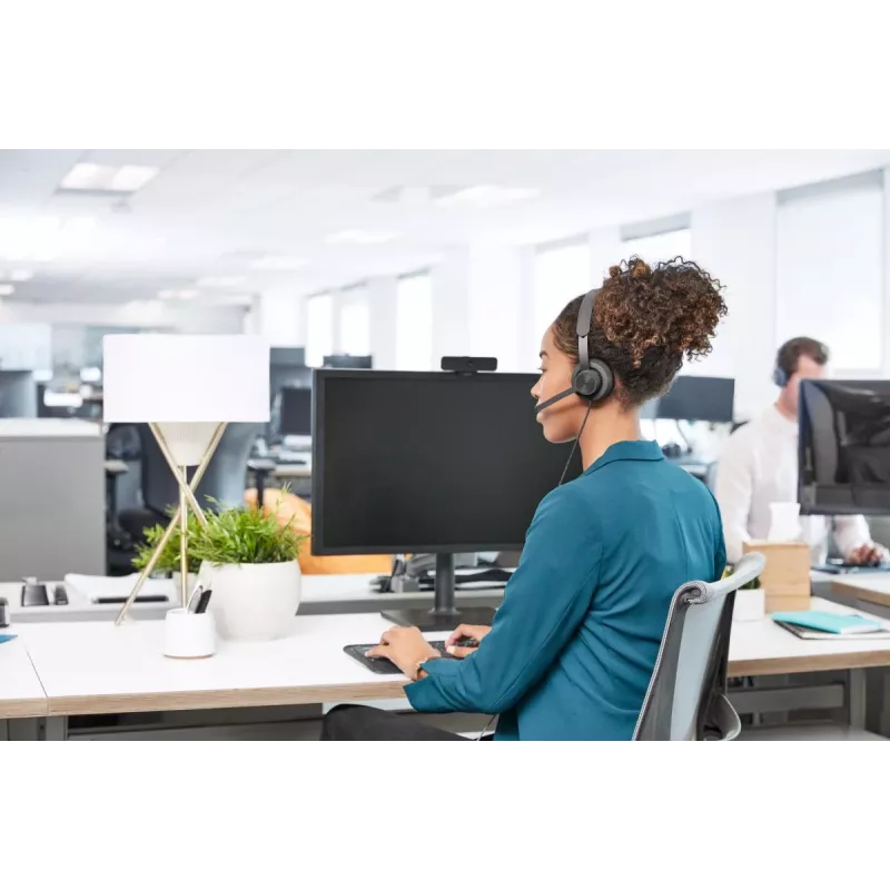 LOGITECH Zone Wired - USB-C / USB-A - headset - MSFT Teams Zone - zwart