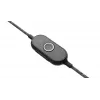 LOGITECH Zone Wired - USB-C / USB-A - headset - MSFT Teams Zone - zwart