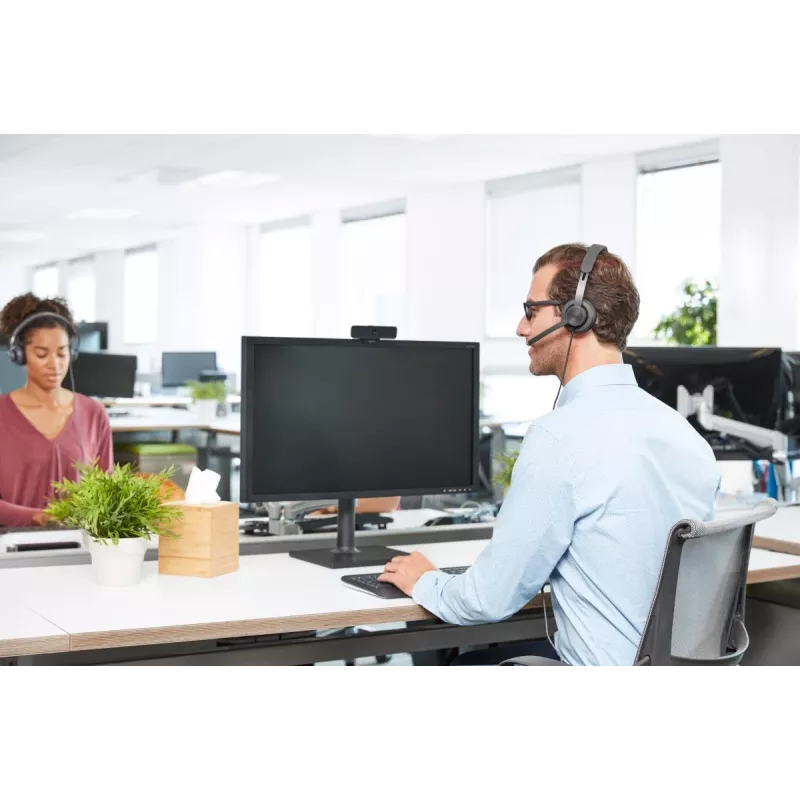 LOGITECH Zone Wired - USB-C / USB-A - headset - MSFT Teams Zone - zwart