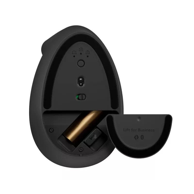 LOGITECH Wireless Mouse Lift For Business Linkshandig Grafiet/zwart