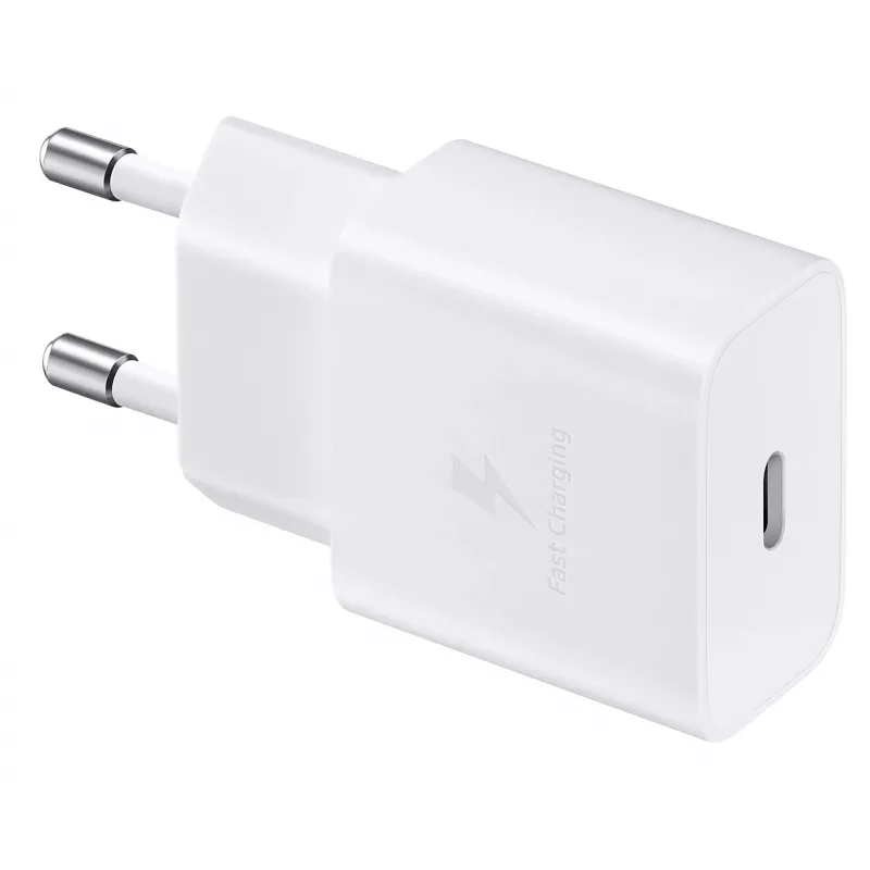 Mobiele oplader Samsung EP-T1510NWEGEU, 15W USB-C, 100–240V AC, binnen, wit
