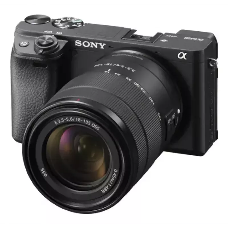 Camera Sony α ILCE-6400AK 24,2 MP 4K Ultra HD zwart