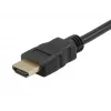 Equip HDMI naar DVI-D Single Link kabel, 2m, 2 m, HDMI, DVI-D, stekker, stekker, goud