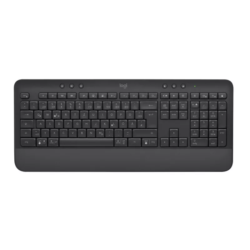 LOGITECH Signature K650 draadloos toetsenbord - grafiet - Duits Qwertz
