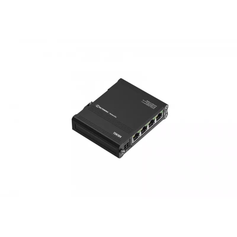 TELTONIKA Tsw304 industriële unmanaged 4-poorts Gigabit Ethernet-switch