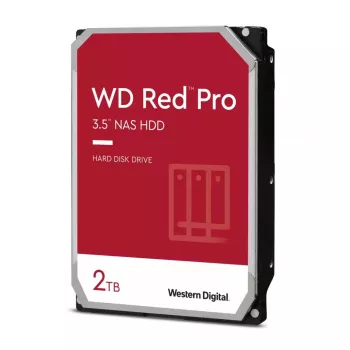 WESTERN DIGITAL harde schijf - WD Red Pro WD142KFGX - 14TB - SATA 6Gb/s - 3,5 inch - 7200 tpm - 512 MB cache