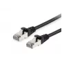 Netwerkkabel Equip Cat.6A S/FTP Patchkabel RJ-45 5,0 m zwart