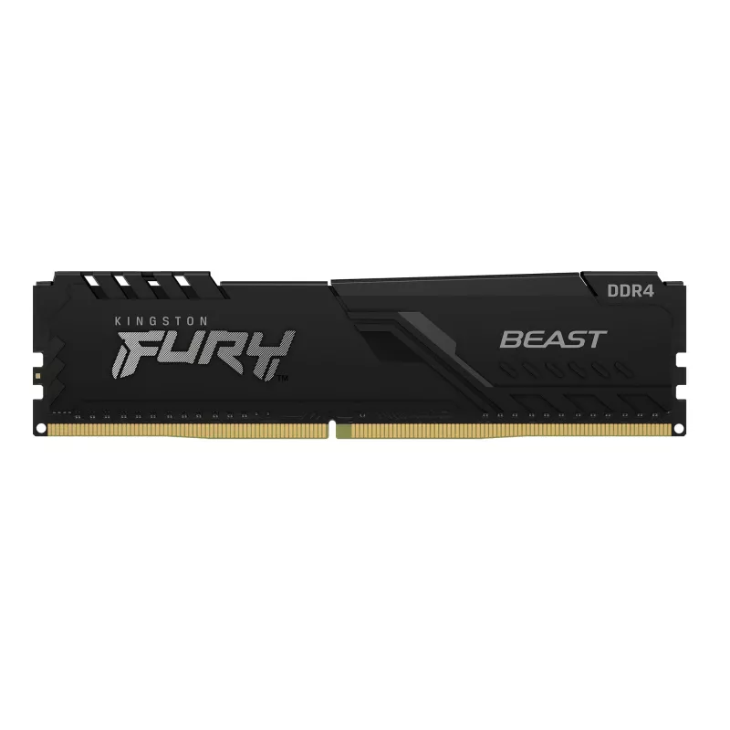 Kingston Technology FURY Beast 32GB 3200MT/s DDR4 CL16 DIMM (kit van 2) zwart