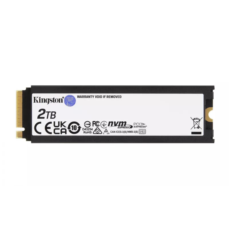 Kingston Technology 2000G RENEGADE PCIe 4.0 NVMe SSD met heatsink