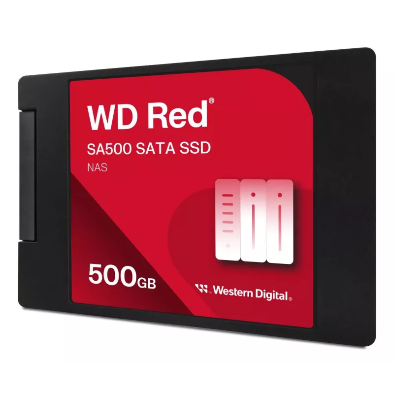WESTERN DIGITAL SSD - WD Red SA500 - 500 GB - SATA 6 Gbit/s - 2,5 inch