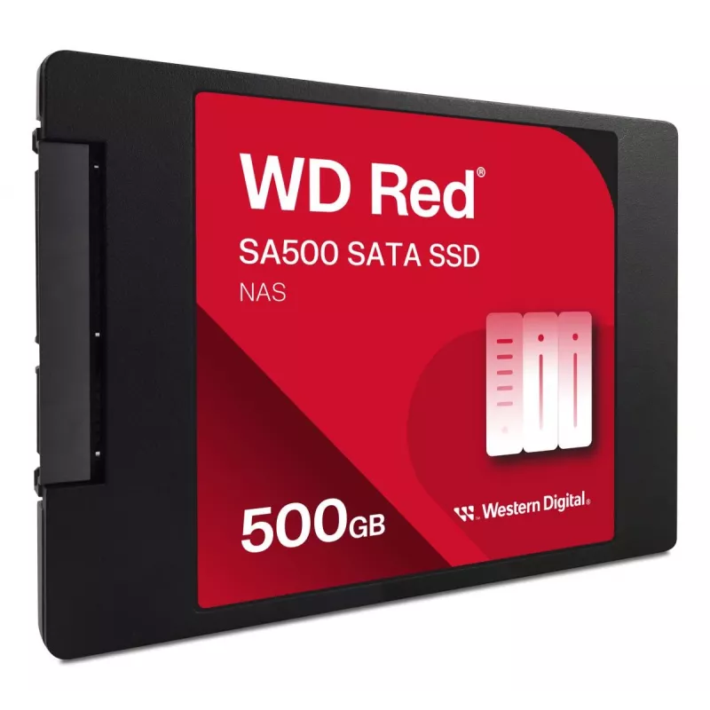 WESTERN DIGITAL SSD - WD Red SA500 - 500 GB - SATA 6 Gbit/s - 2,5 inch