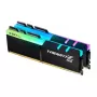 DIMM 16 GB DDR4-3000 (2x 8 GB) dual-kit, werkgeheugen zwart, F4-3000C16D-16GTZR, Trident Z RGB, INTEL XMP