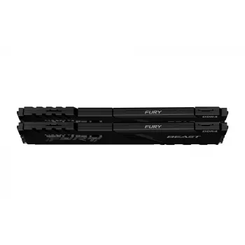 Kingston Technology FURY Beast 32GB 3200MT/s DDR4 CL16 DIMM (set van 2) 1Gx8 zwart