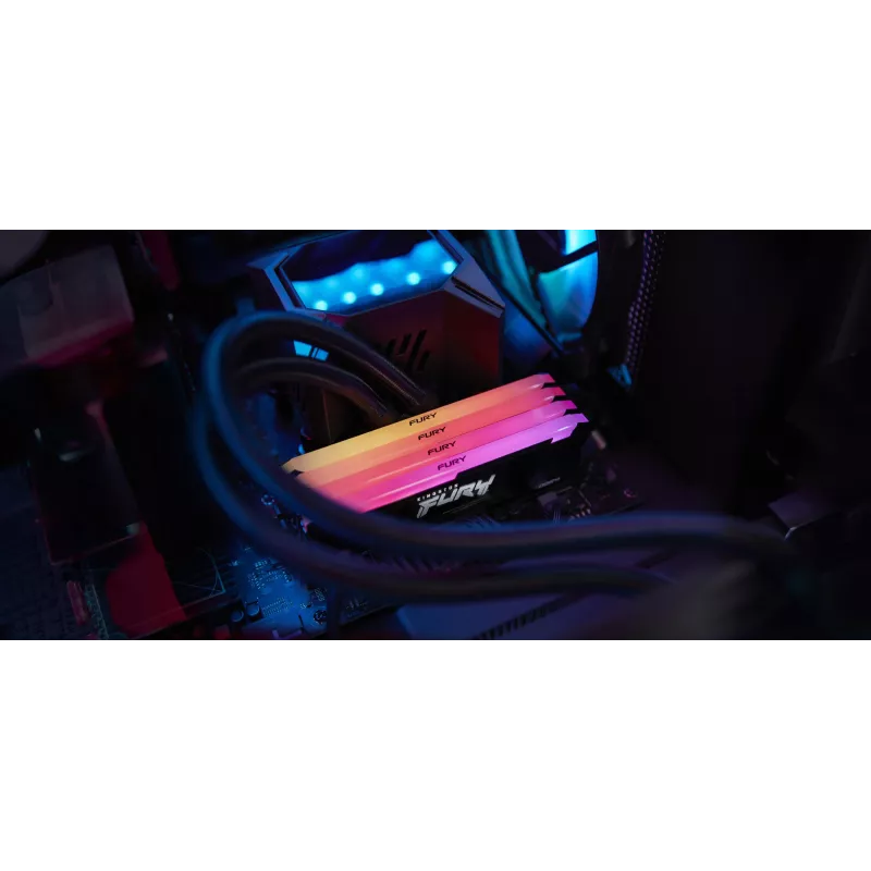 Kingston Technology FURY Beast 32GB 3600MT/s DDR4 CL18 DIMM (set van 2) RGB