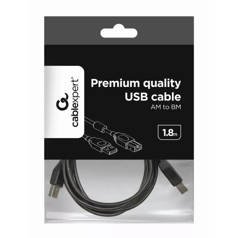 GEMBIRD premium kwaliteit USB A-stekker naar B-stekker kabel – 2 m