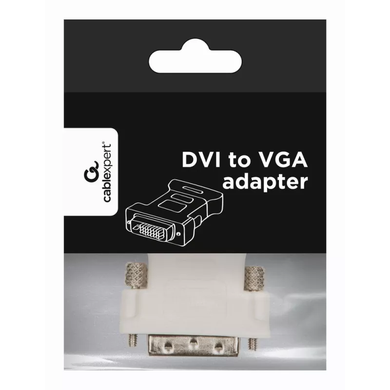 GEMBIRD adapter DVI-A stekker naar VGA 15-pin HD (3 rijen) bus