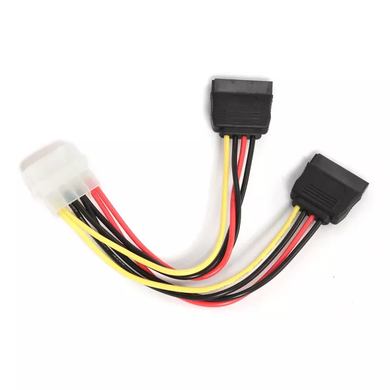 GEMBIRD stroomkabel 15 cm 2x SATA / bulkverpakking (cc-sata-psy)