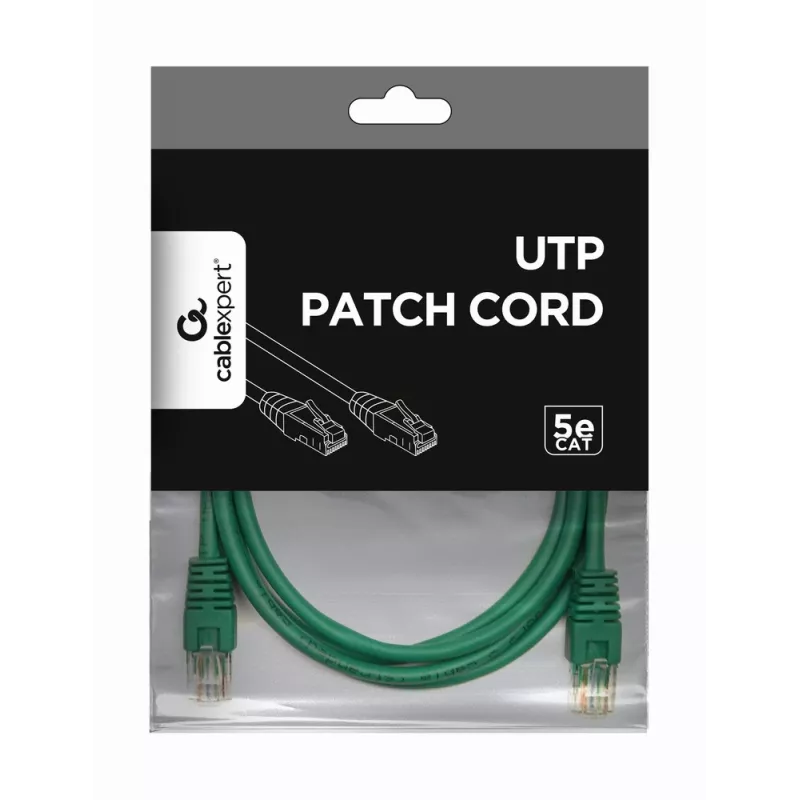 GEMBIRD patchkabel – Cat 5e – UTP – 1 m – groen