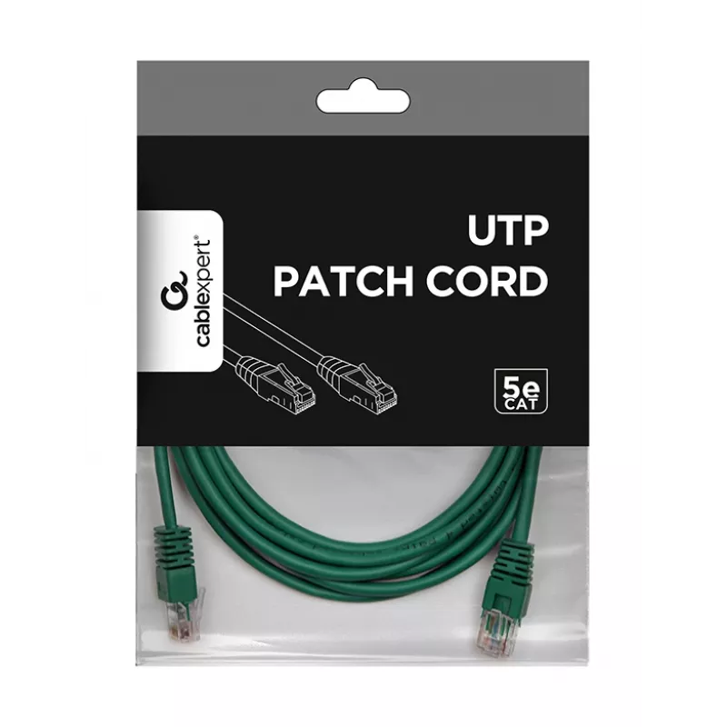 GEMBIRD patchkabel - Cat 5e - UTP - 3m - groen