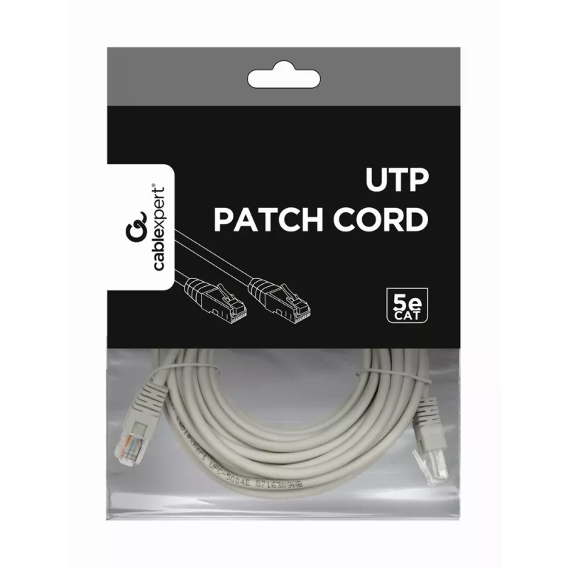 Netwerkkabel GEMBIRD PP12-7.5M, 7,5 m, RJ-45 naar RJ-45, wit