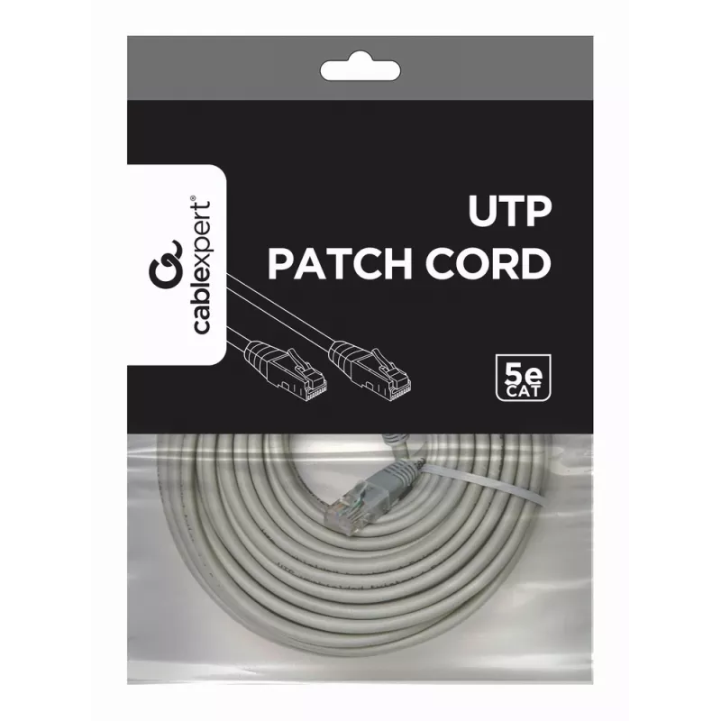 GEMBIRD patchkabel – Cat 5e – UTP – 15 m – grijs