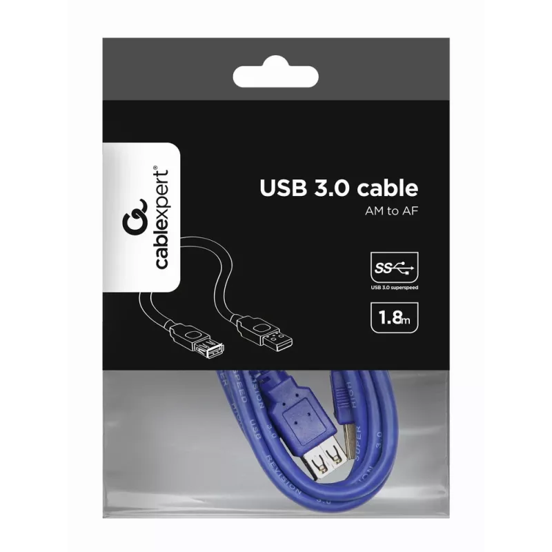 GEMBIRD USB 3.0 verlengkabel 2,0 m