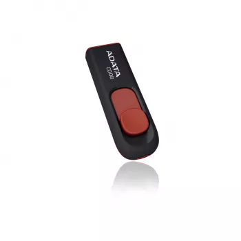 ADATA C008 USB-stick 16 GB USB Type-A 2.0 zwart, rood