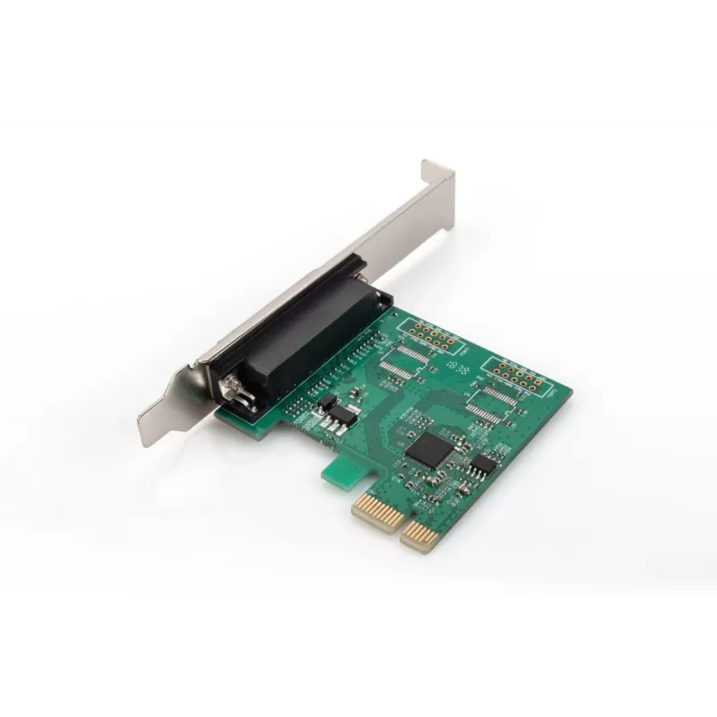 DIGITUS parallelle I/O, 1-poorts, PCIe-uitbreidingskaart 1x DB25 F