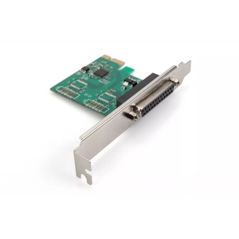 DIGITUS parallelle I/O, 1-poorts, PCIe-uitbreidingskaart 1x DB25 F