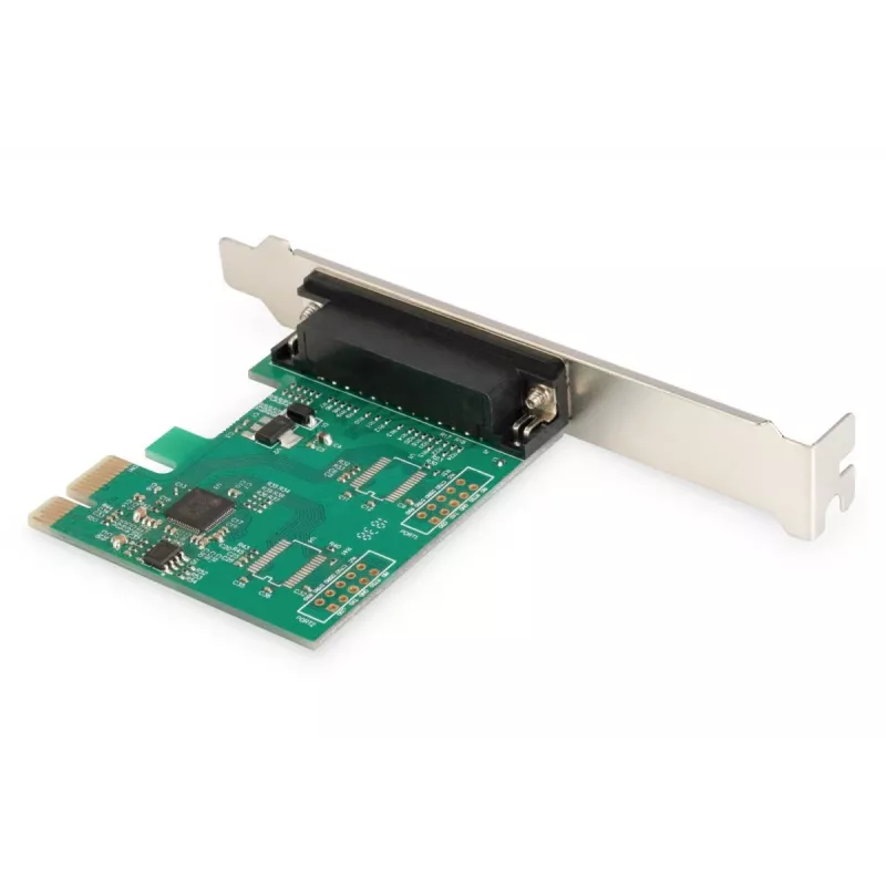 DIGITUS parallelle I/O, 1-poorts, PCIe-uitbreidingskaart 1x DB25 F