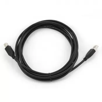 GEMBIRD USB 2.0 A-stekker / B-stekker kabel 3 m (10 ft) – zwart / bulkverpakking (ccp-USB2-ambm-10)