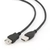 Gembird CCP-USB2-AMAF-10 USB 2.0 type-A verlengkabel (AM/AF), 3 m, zwart