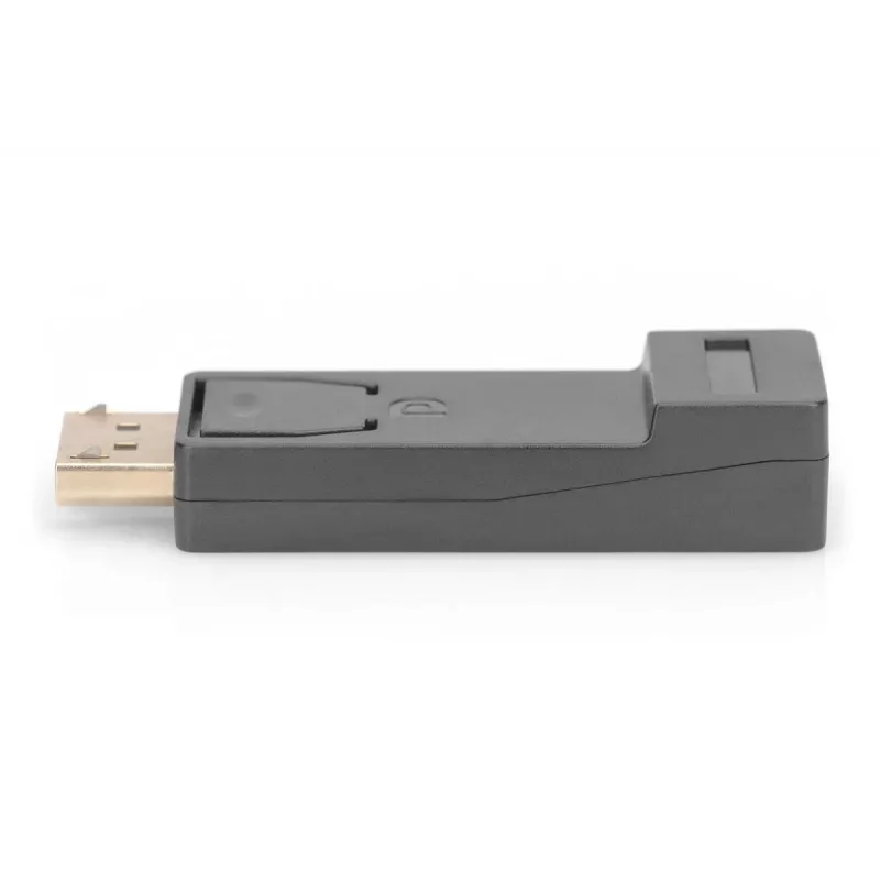 DIGITUS ASSMANN DisplayPort-adapter, DP - HDMI Type-A M/B, met vergrendeling, CE zwart