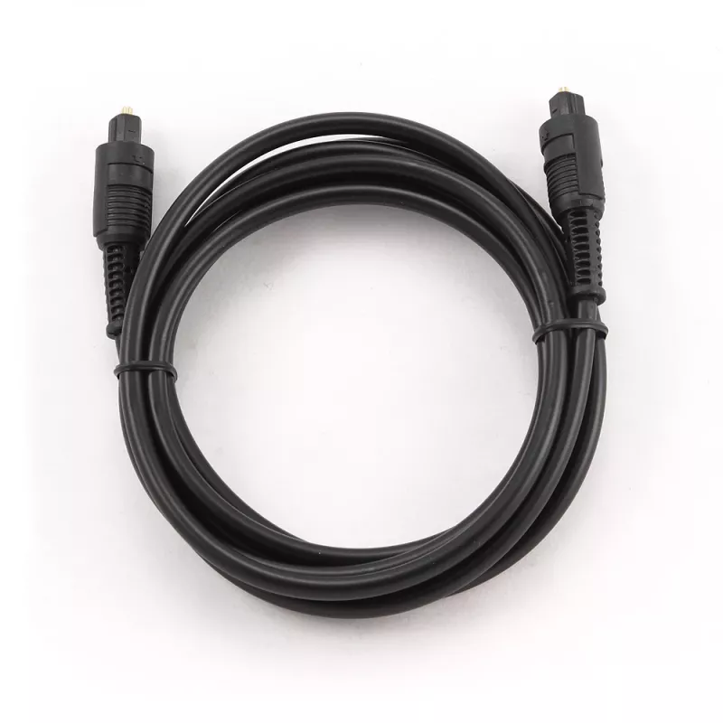 Audiokabel, Gembird Toslink, 2 m, zwart, stekker-stekker