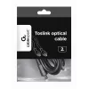 Audiokabel, Gembird Toslink, 2 m, zwart, stekker-stekker