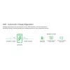 APC Smart-UPS X SMX3000RMHV2UNC - 3000VA, 8x C13, 1x C19 uitgang, USB, uitbreidbare looptijd, NMC