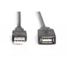 DIGITUS USB 2.0 repeaterkabel USB-A stekker / A bus 10 m (DA-73100-1)