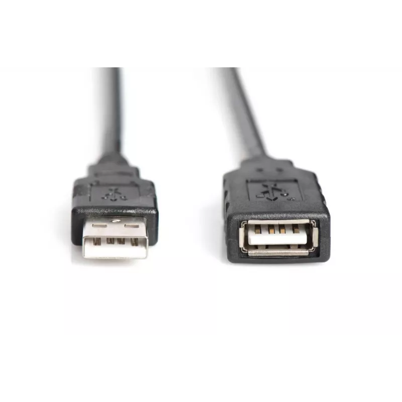 DIGITUS USB 2.0 repeaterkabel USB-A stekker / A bus 10 m (DA-73100-1)